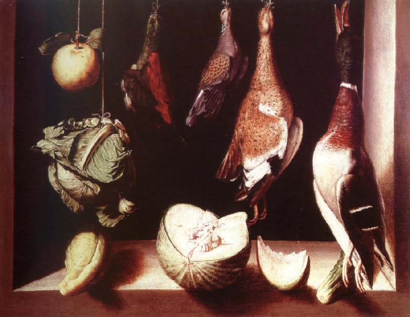 Juan Sanchez-Cotan still life with game fowl oil painting picture